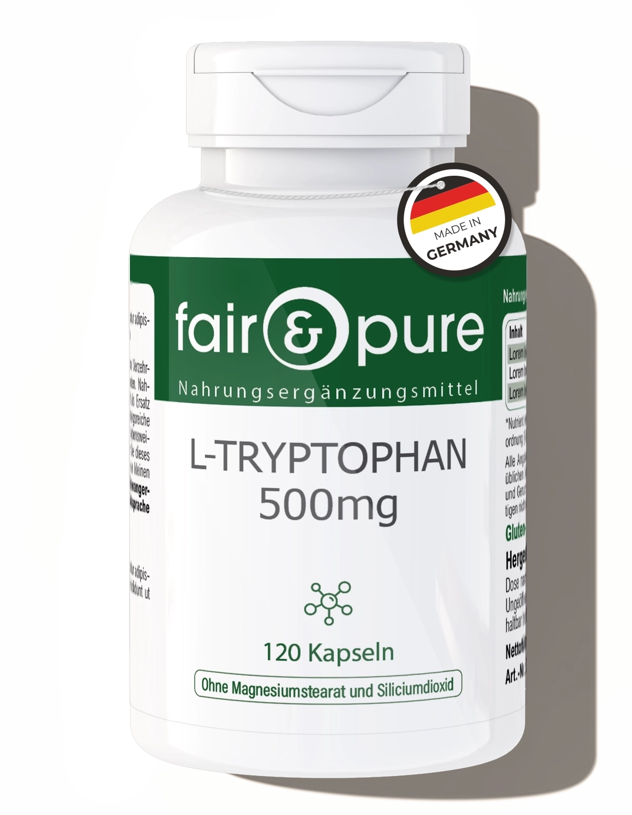 L-Triptófano 500mg
